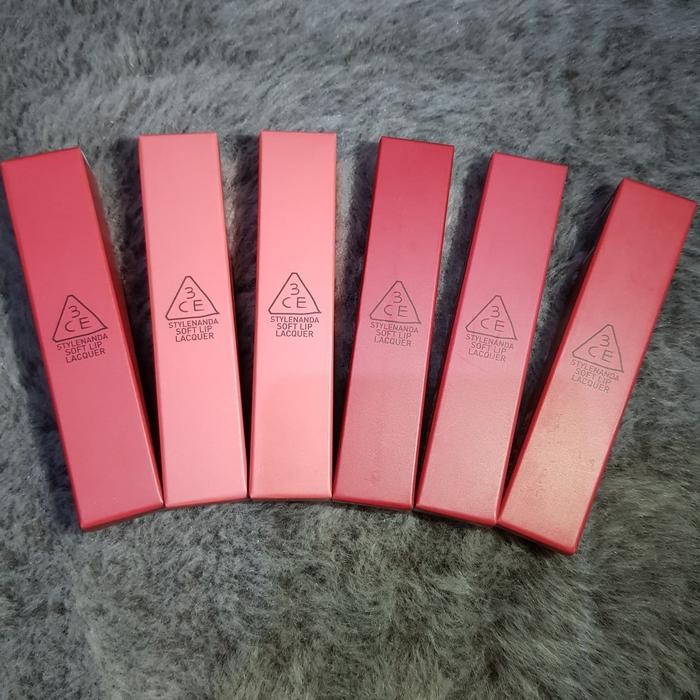 3CE liptint Stylenanda Soft Lip Lacquer