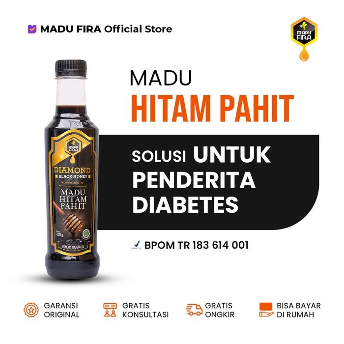 

Pilihan- Madu Hitam Pahit 470Gr - Diamond Black Honey - Madu Fira