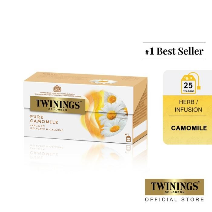

Pilihan- Twinings Teh Celup Pure Camomile 25X1Gr