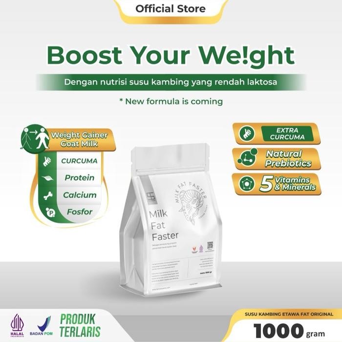 

Pilihan- Ternak Syams Etawa Goat Milk Powder Drink Susu Etawa 1Kg Rasa Original Dairy Bubuk