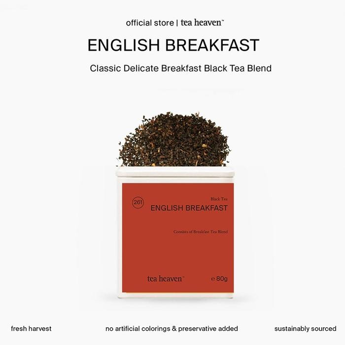 

Pilihan- English Breakfast Tea Tea Heaven Teh Indian Assam Organik Premium