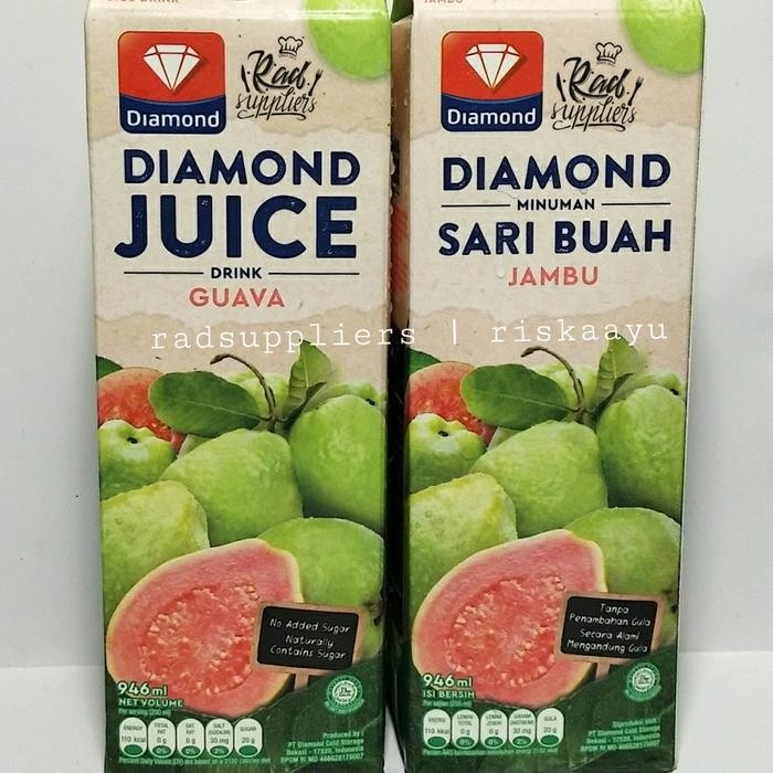 

Pilihan- Diamond Guava Juice Unsweet 946Ml, Jus Jambu Tanpa Pemanis Buatan..