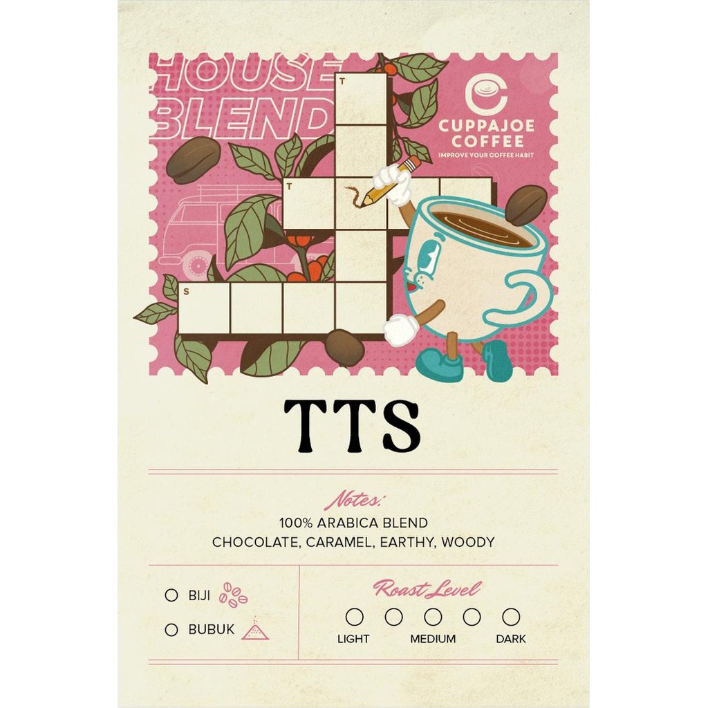 

Pilihan- Kopi Arabika Blend Tts (Tanjung Sari - Toraja Sapan) 1 Kg