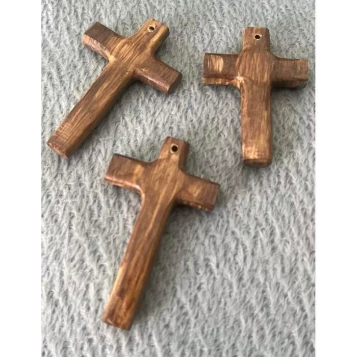 ASLI Salib kayu gaharu bandul kayu READY STOCK