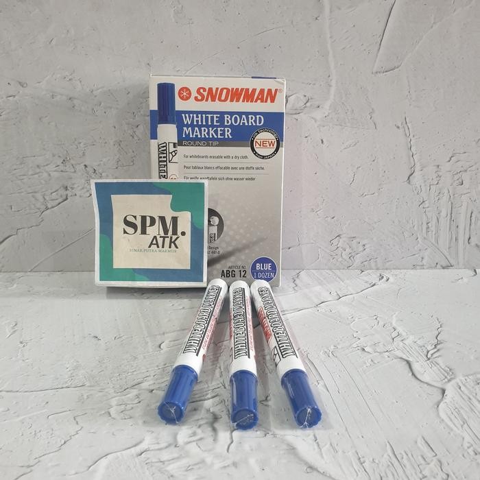 

Spidol Snowman Whiteboard Abg-12