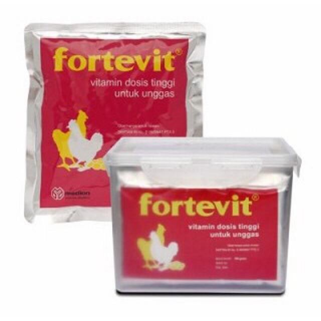 Fortevit 10 gr Vitamin Dosis Tinggi Unggas