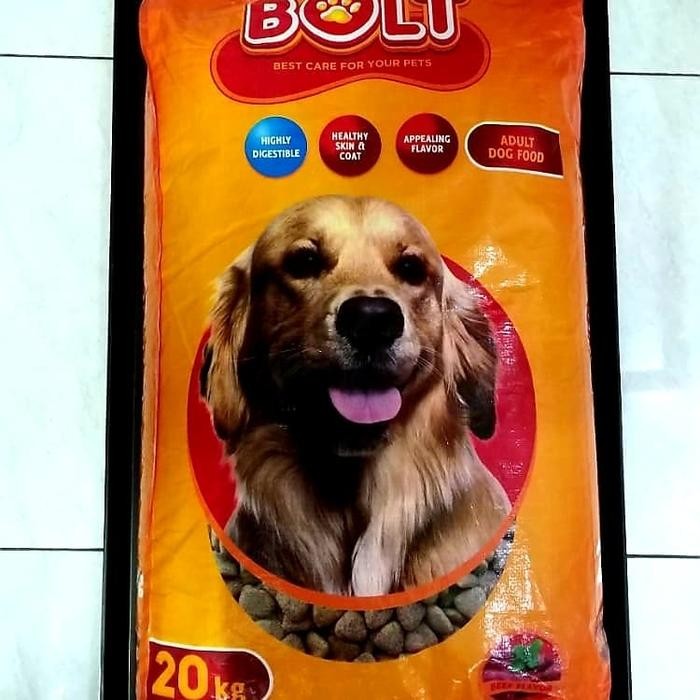 Pilihan- Bolt Dog 20Kg , Dogfood Bolt Beef 20Kg