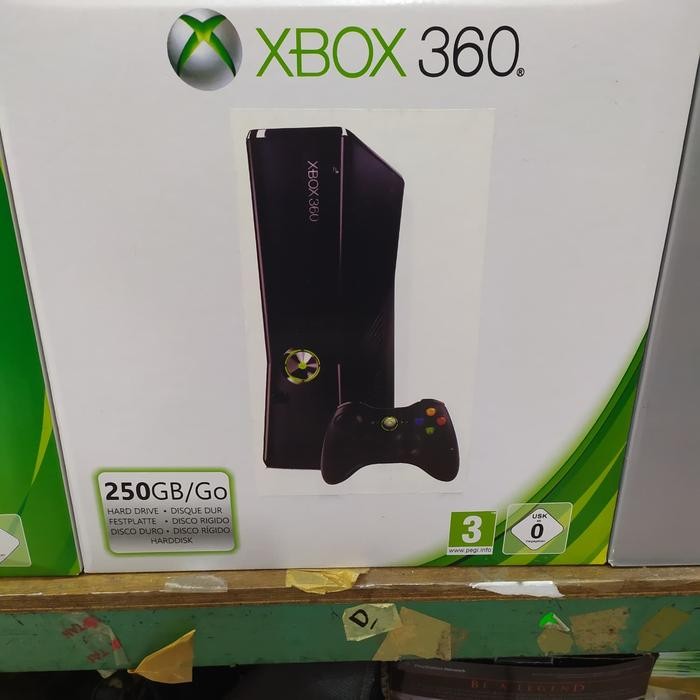 Console Xbox 360 Slim 250Gb Full Game