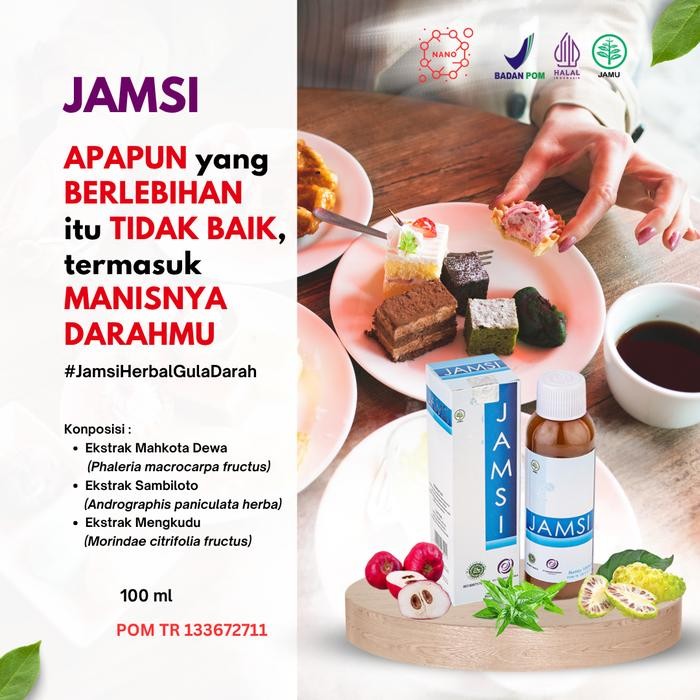 

JAMSI Herbal Diabetes Kontrol Gula Darah Terlaris