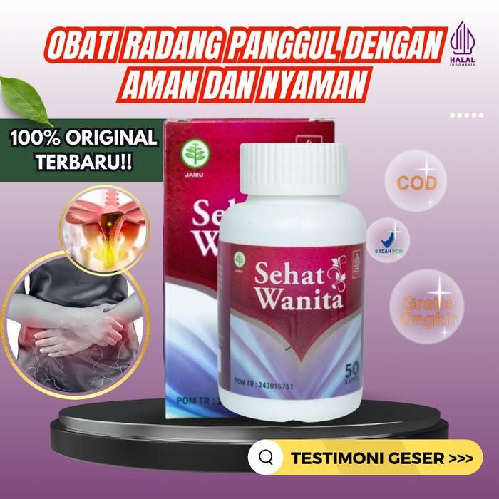 

Herbal Radang Panggul & Infeksi Rahim - Sehat Wanita Shopee Terlaris