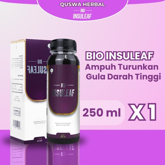 

Bio Insuleaf Herbal - Membantu Menstabilkan Gula Darah 1 Botol Terlaris