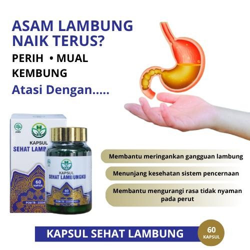 

Kapsul Sehat Lambungku Infeksi & Luka Lambung GERD Asam Lambung Herbal - Shopee Terlaris