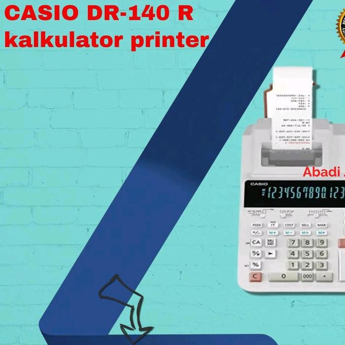 

Khusus Grab! Casio Dr-140 R Kalkulator Printer