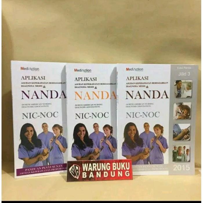 Asuhan Keperawatan NANDA NIC NOC Jilid 1-3 - Buku Putih Panduan Praktik Termurah