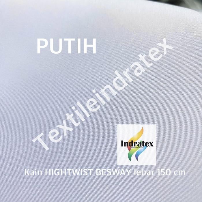 

( PER 1 METER) KAIN BSY BESWAY HIGH TWIST POLYESTER NIKITA METERAN LEBAR 150 CM BAHAN CELANA KULOT
