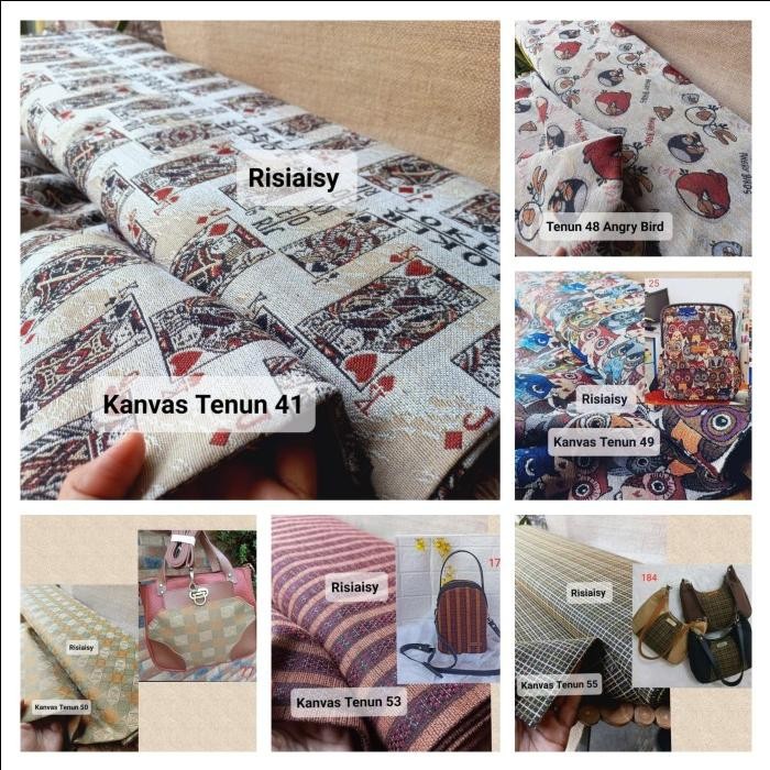 

KAIN KANVAS TENUN MOTIF ETALASE 1 KODE 169