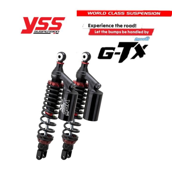 YSS G-Tx PCX160 365mm Twin shock YSS GTX smooth Black series
