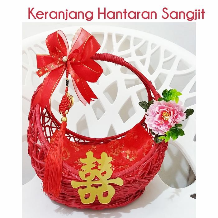 Bisa E-Katalog Keranjang Hantaran Sangjit / Keranjang Rotan Hantaran Pernikahan