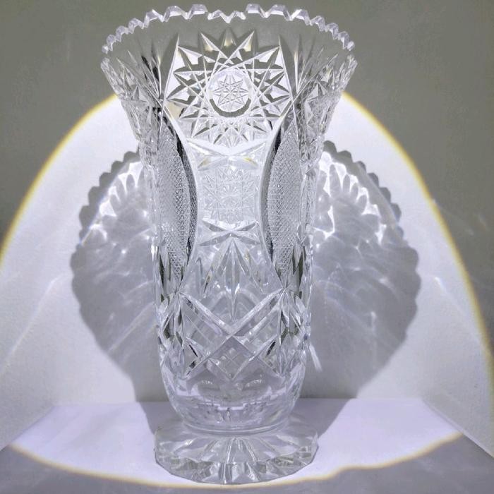 vas kristal bohemia original mewah d223