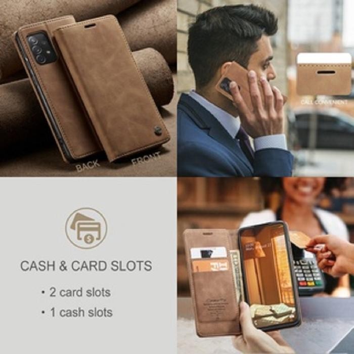 MR - Caseme Huawei Nova 9 Leather Flip Wallet Case Dompet