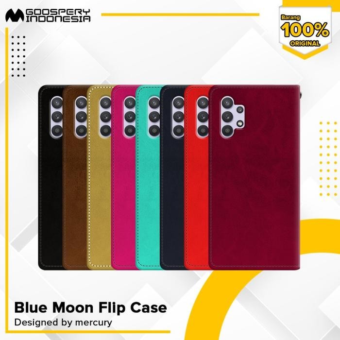 Samsung A32 - Goospery Bluemoon Flip Cover Wallet Case