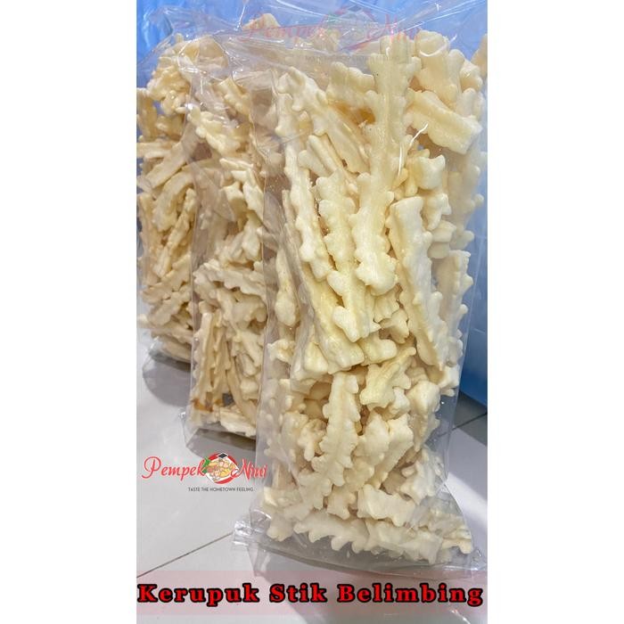 

TERMURAH Kerupuk Kemplang Stick Stik Belimbing Palembang Pempek Nini READY STOCK