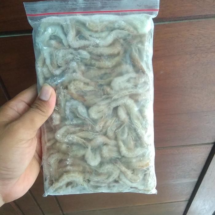 

ORIGINAL udang api beku size sedang 500gr / udang api beku pakan ikan READY STOCK