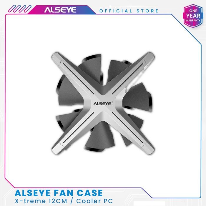 ALSEYE FAN CASE XTREME AUTO RGB X12 WHITE