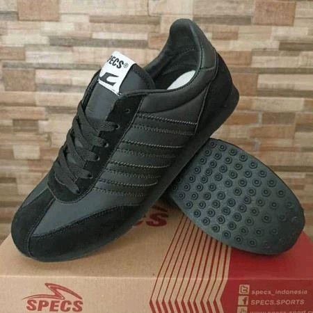 SEPATU SEKOLAH SPECS 104 all black 100% ORIGINAL SEPATU KASUAL