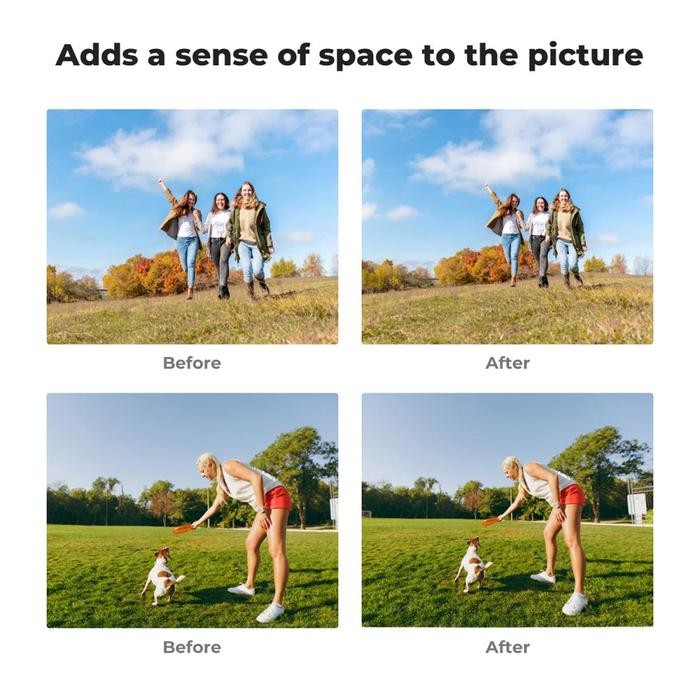 KNF CONCEPT FILTER DJI OSMO POCKET 3 - MAGNETIC WIDE ANGLE LENS - LENSA WIDE ANGLE OSMO POCKET 3