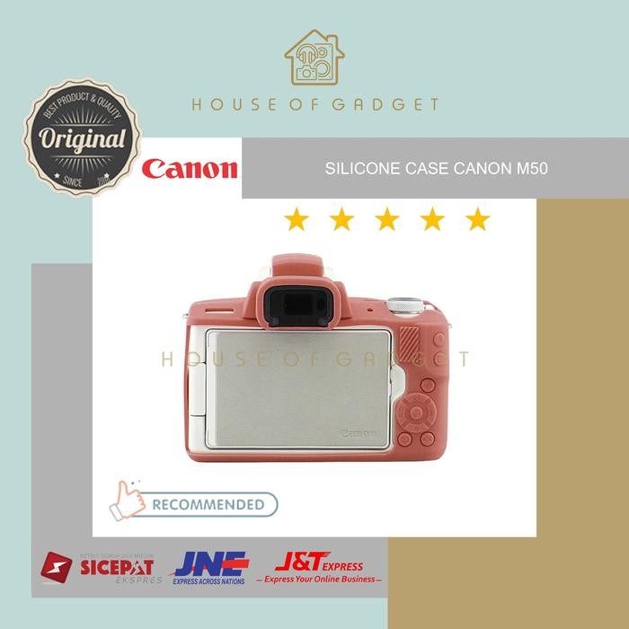 SILICONE SILIKON CASE KAMERA MIRRORLESS CANON EOS M5 M-5 / M50 M-50
