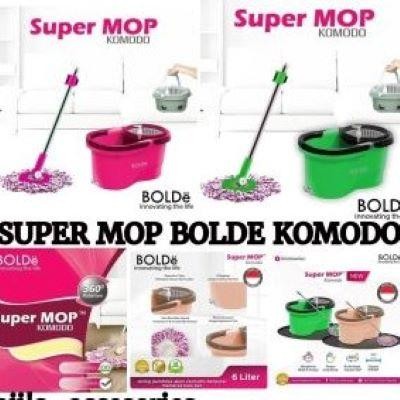 BOLDE SUPER MOP KOMODO 6 LITER SPIN MOP PENGERING BISA DILEPAS 6L