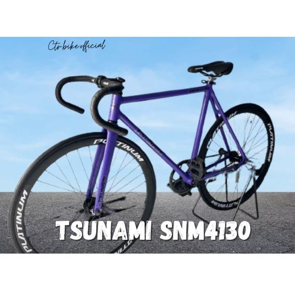 FULLBIKE SEPEDA FIXIE TSUNAMI SNM4130 SIAP PAKAI