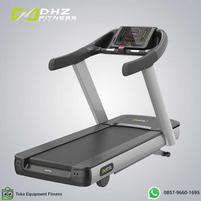 DHZ FITNESS EQUIPMENT TREADMILL COMERCIAL X8200A/ FRAME SILVER