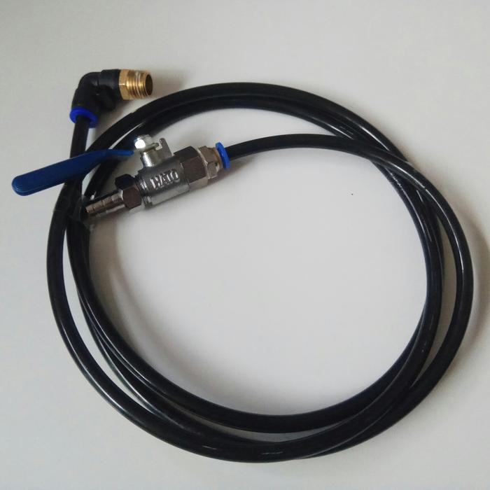 KRAN SELANG PEMBUANGAN TABUNG KOMPRESOR ANGIN AIR