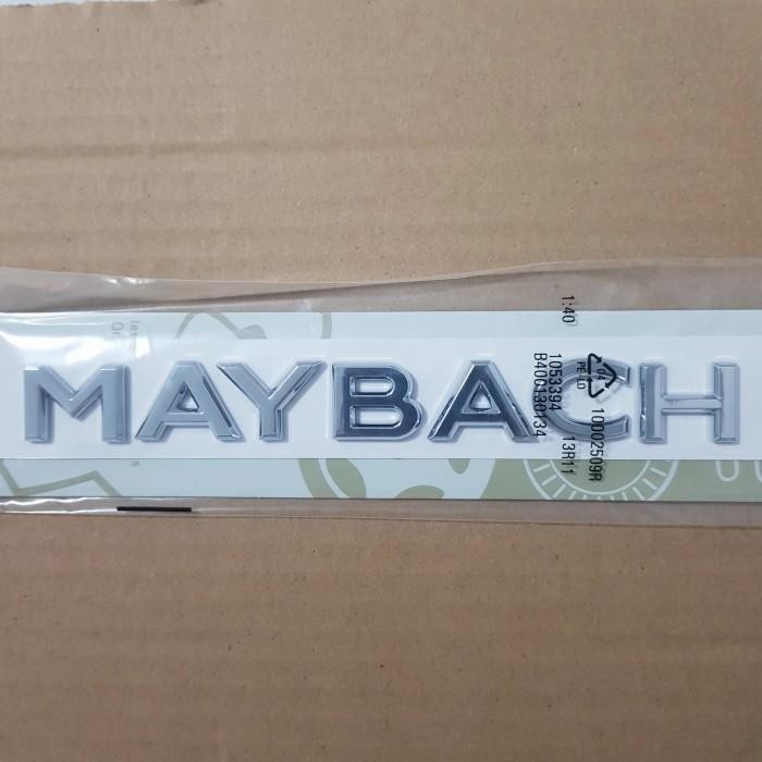 Emblem Maybach Mercedes Benz / Emblem Tulisan Maybach Mercy Original