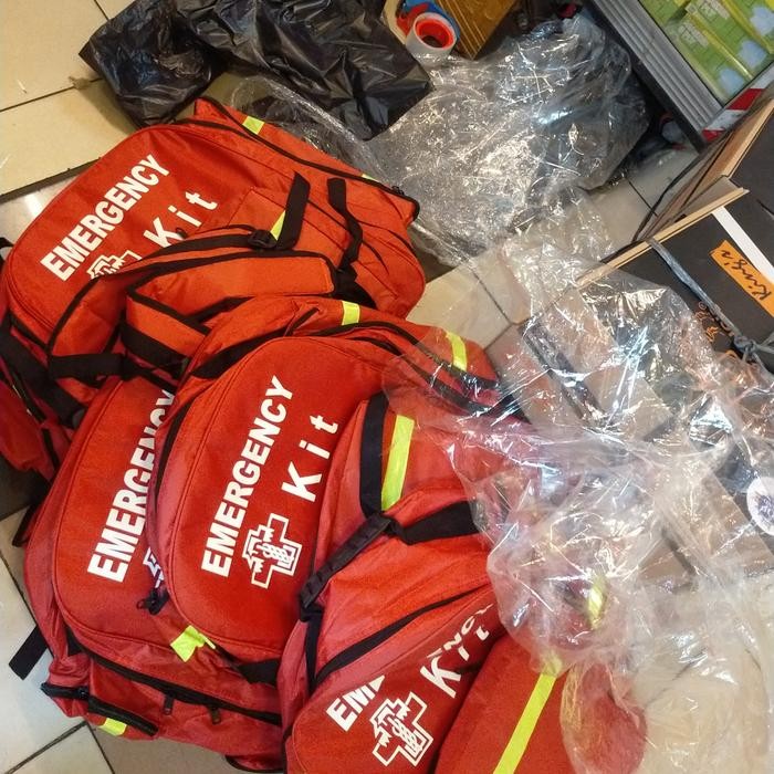 TAS P3K LENGKAP ISI OBAT P3K TYPE B / RANGSEL TAS P3K LENGKAP ISI