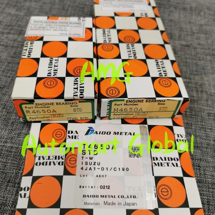 Jual Metal Set Panther Metal Jalan Duduk Bulan Panther 2.5 Daido Japan