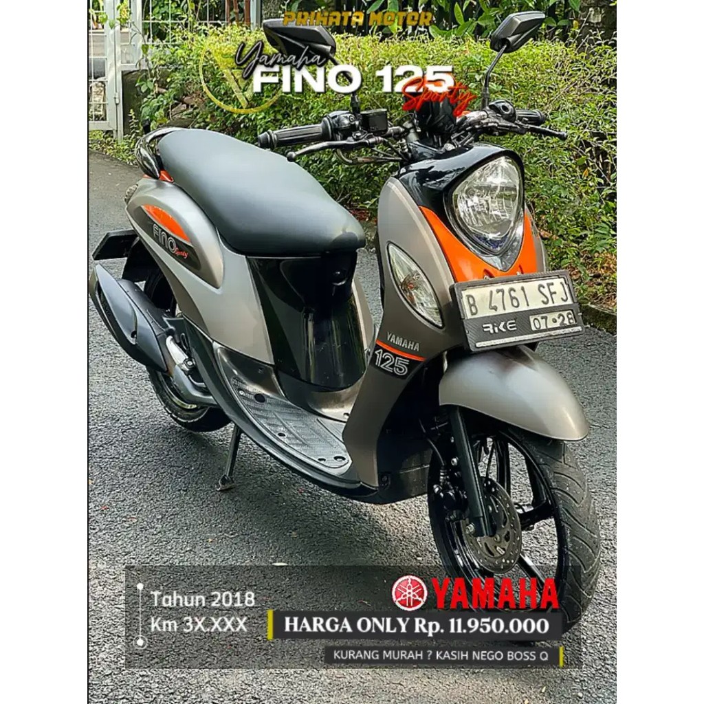 Yamaha FINO 125 Sporty 2018