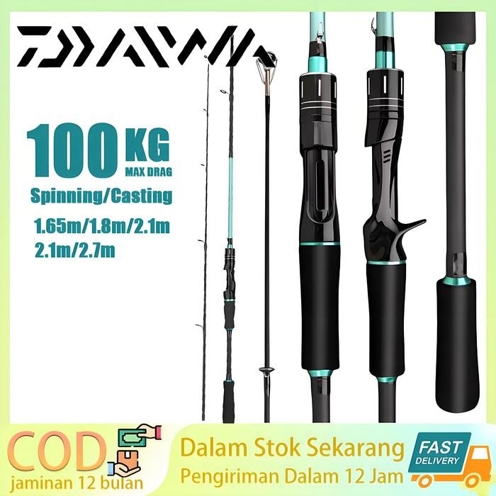 DISCOUNT DAIWA JORAN PANCING SECTION 2 CARBON SUTET PANCING SPINNING/CASTING 100KG DAIDO JORAN BC