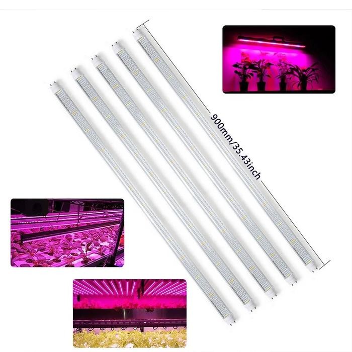 ZW0184 5Pcs/Set Lampu Tanaman Hidroponik 45W 90cm Grow Light T8 LED