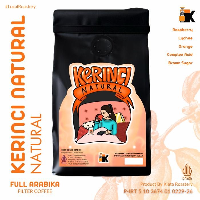 

Kopi Arabika Kerinci Natural Specialty