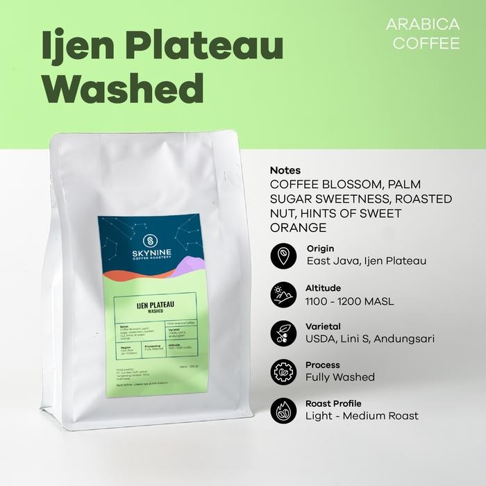 

KOPI ARABIKA - IJEN PLATEAU - ROASTED BEAN 250 GR