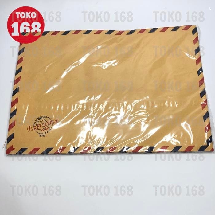 EXECUTIVE AMPLOP COKLAT TALI AIRMAIL/BROWN AIRMAIL ENVELOPE 310 KODE 703