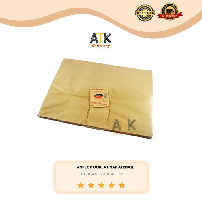 

AMPLOP COKLAT MAP AIRMAIL ATK KODE 812