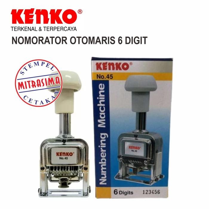 

NOMORATOR OTOMATIS BERPUTAR MERK KENKO KODE 763