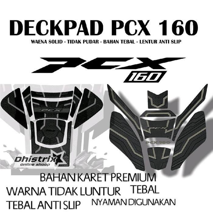 AKSESORIS MOTOR PCX 160 TANGPAD PCX 160 BAHAN KARET AKSESORIS MOTOR PCX 160 TAHUN 2021-2025 VARIASI