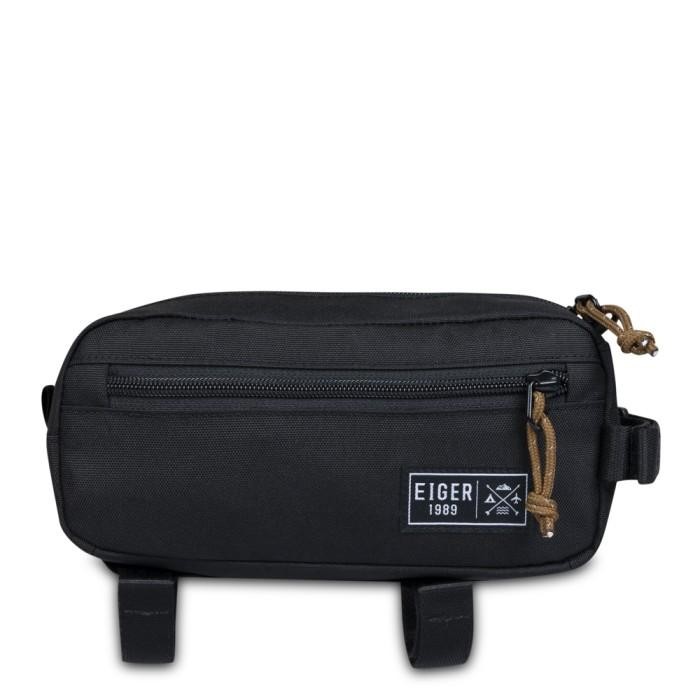 EIGER X-BIKE TUBE BAG CYCLING BAG BLACK