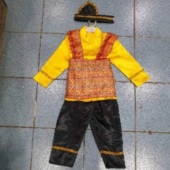BAJU ADAT ACEH ANAK TK SD SMP / BAJU SAMAN ACEH