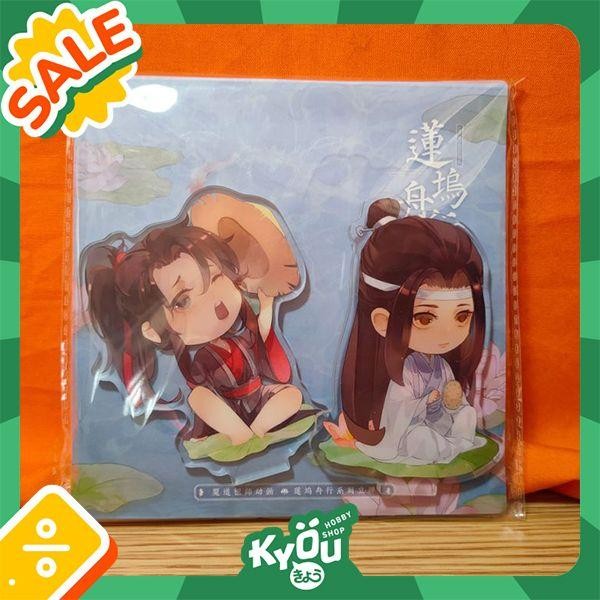 TERBARU Lan Wangji & Wei Wuxian Lotus Series Acrylic Stand - Mo Dao Zu Shi